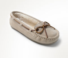 Minnetonka Cally Trapper Moccasin - Stone