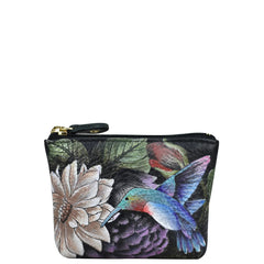 Anuschka Hummingbird Heaven Coin Purse