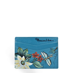 Anuschka Royal Garden Credit Card Case