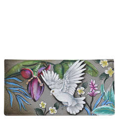 Anuschka Wings of Peace Checkbook Cover