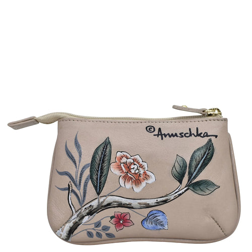 Anuschka Cardinal Family Medium Zip Pouch