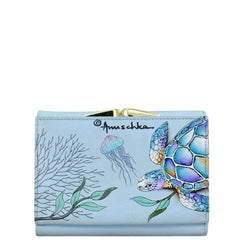 Anuschka Underwater Beauty French Wallet