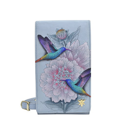 Anuschka Rainbow Birds Smartphone Crossbody