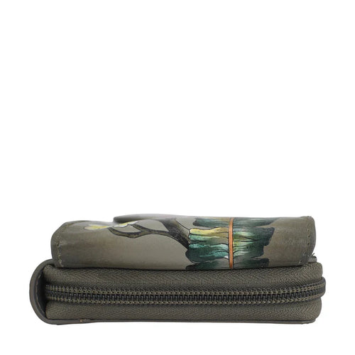 Anuschka Wings of Peace Crossbody Phone Case
