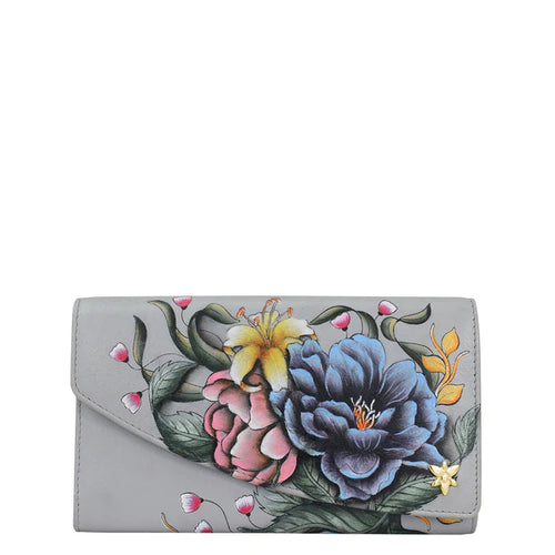 Anuschka Ethereal Garden Accordion Flap Wallet