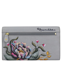 Anuschka Ethereal Garden Accordion Flap Wallet