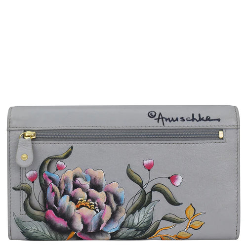 Anuschka Ethereal Garden Accordion Flap Wallet