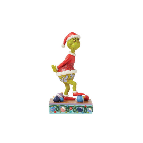 The Grinch Stepping on Ornaments