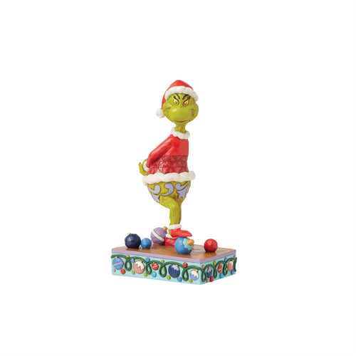 The Grinch Stepping on Ornaments