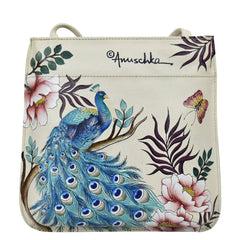 Anushcka Pretty Peacocks Slim Crossbody