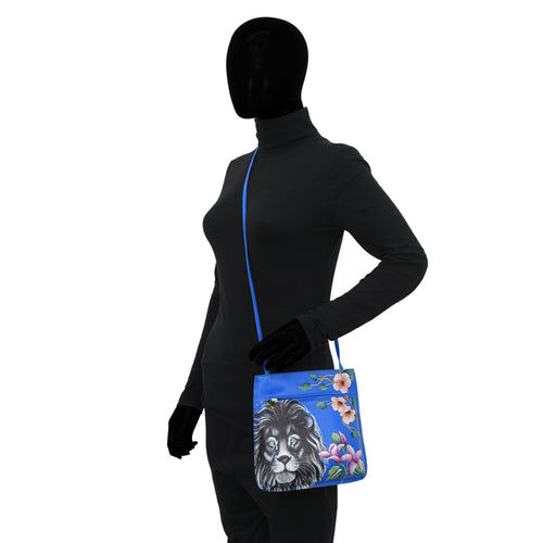 Anuschka Sapphire King Slim Crossbody