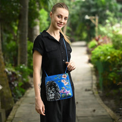 Anuschka Sapphire King Slim Crossbody