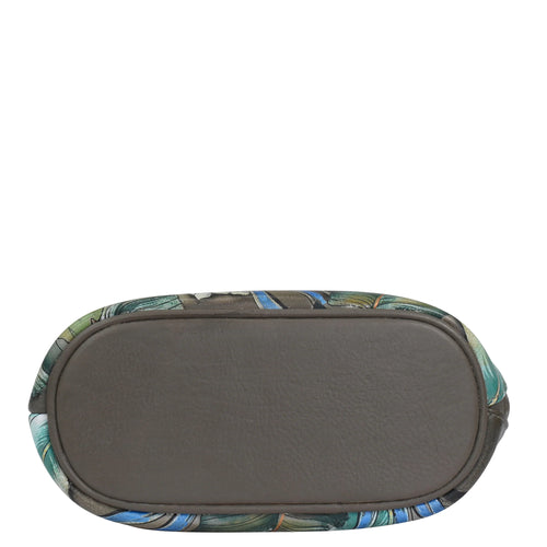 Anuschka Wings of Peace Side Zip Crossbody