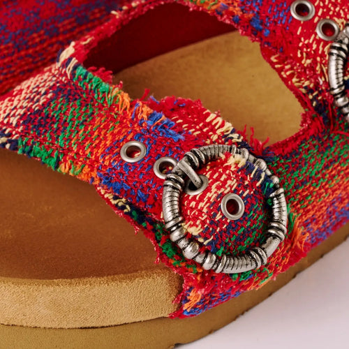 Minnetonka Women's Georgine Sandal - Horizon Multi
