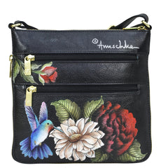 Anuschka Hummingbird Heaven Travel Crossbody