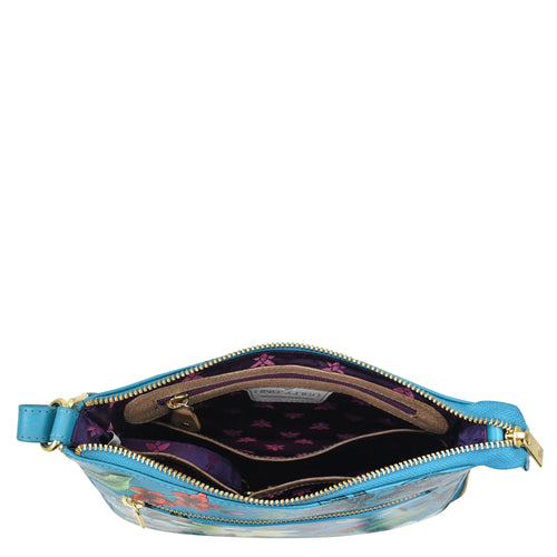 Anuschka Royal Garden Expandable Crossbody