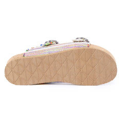 Minnetonka Women's Georgine Sandal - Fiesta Stripe