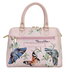 Anuschka Butterfly Melody Zip Around Satchel