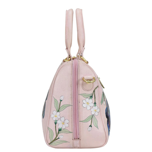 Anuschka Butterfly Melody Zip Around Satchel