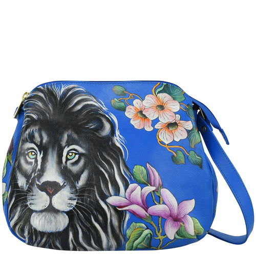 Anuschka Sapphire King Multi Compartment Bag