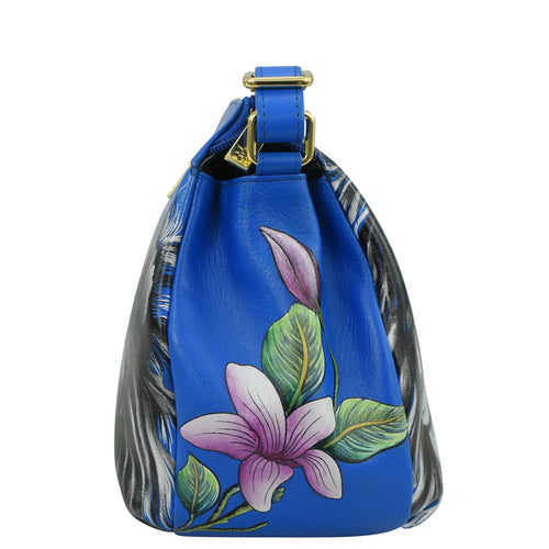Anuschka Sapphire King Multi Compartment Bag