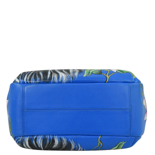 Anuschka Sapphire King Multi Compartment Bag