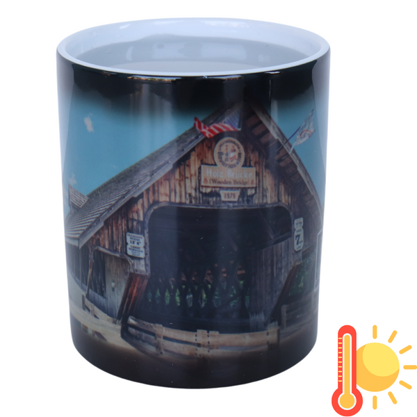 Color Changing Mug - Holz Brücke Wooden Bridge – The Covered
