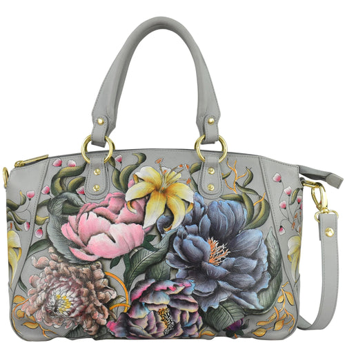 Anuschka Ethereal Garden Large Satchel
