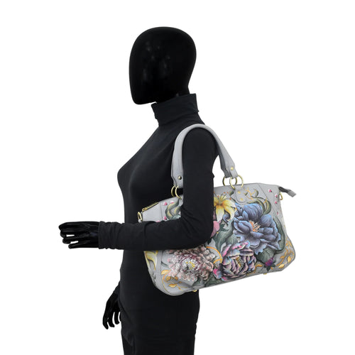 Anuschka Ethereal Garden Large Satchel