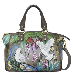 Anuschka Wings of Peace Large Satchel