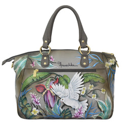 Anuschka Wings of Peace Large Satchel