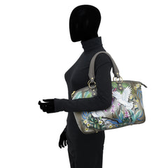 Anuschka Wings of Peace Large Satchel