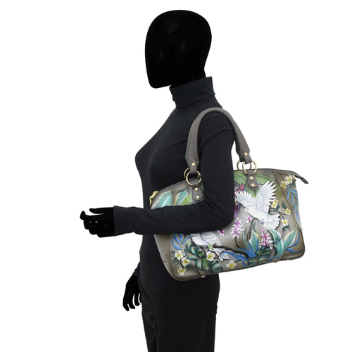 Anuschka Wings of Peace Large Satchel