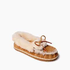 Minnetonka Ultimate Sheepskin Slipper - Tan