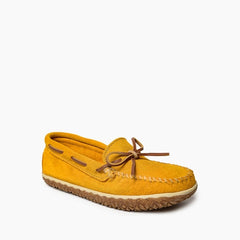 Minnetonka Women's Tie Tread - Saffron