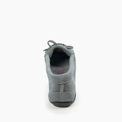 Minnetonka Kilty Hardsole Moccasin - Storm Blue