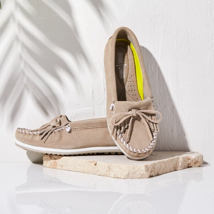 MINNETONKA KiltyPlus 撥水加工 レザーモカシン Minnetonka 撥水加工 スムースレザーモカシン MINNETONKA KILTY