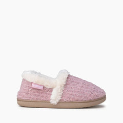 Minnetonka Dina Slipper - Dusty Pink