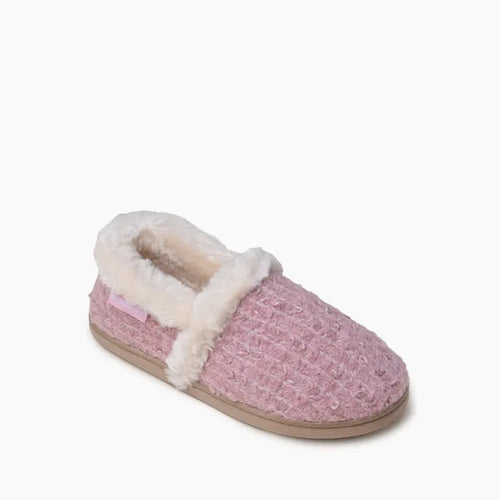 Minnetonka Dina Slipper - Dusty Pink