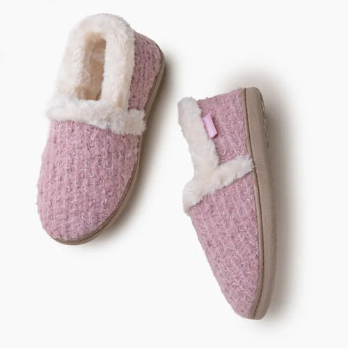 Minnetonka Dina Slipper - Dusty Pink