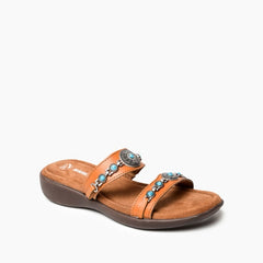 Breen Sandal - Cognac