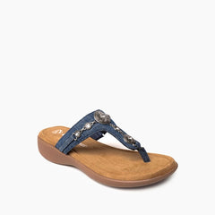 Brecca Sandal - Denim