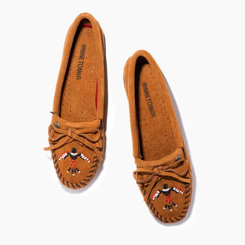 Minnetonka Women's Animikii Hardsole - Brown