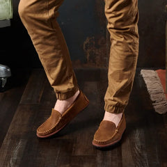 Minnetonka Men's Venetian Tread - Brown Ruff