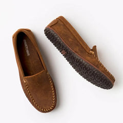 Minnetonka Men's Venetian Tread - Brown Ruff