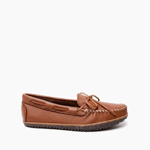 Men's Moosehide Tread Moccasin - Carmel