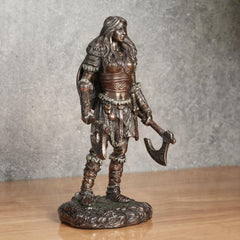Berserker Female Viking with Twin Axes