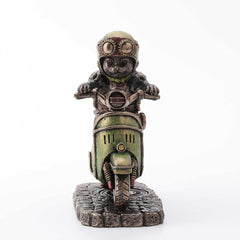 Steampunk Scooter Racer Cat