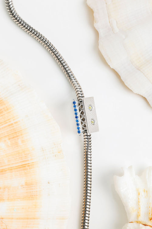 Gemstone Covered Bridge Bead