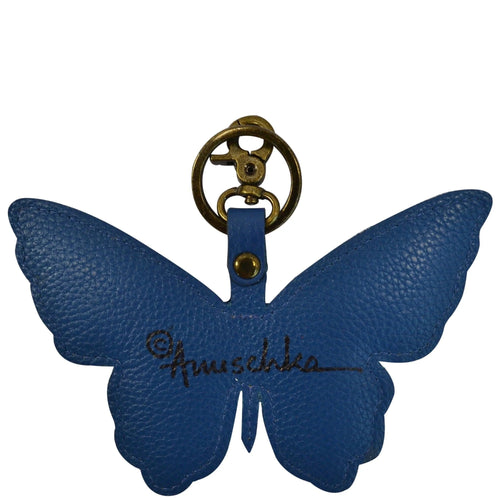 Anuschka Earth Song Blue Butterfly Bag Charm